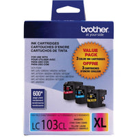 Brother Genuine LC1033PKS High-yield Color Ink Cartridges