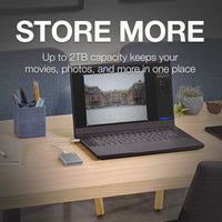 Seagate One Touch SSD 1TB External SSD Portable - Silver, Speeds up to 1030MB/s, with Android App, 1yr Mylio Create, 4mo Adobe Creative Cloud Photography Plan and Rescue Services (STKG1000401)