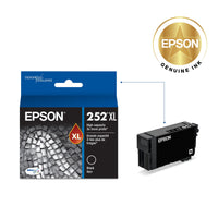 EPSON T252 DURABrite Ultra Genuine Ink High Capacity Black Cartridge