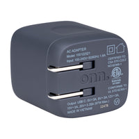 onn GAN 67W Laptop Charger with 1 USB-C Port, Compatible for Apple,Dell,HP,Asus,Acer,Lenovo,Grey