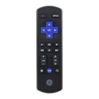 GE Roku TV Direct Replacement TV Remote Control in Black, 66814