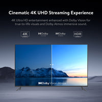 onn 4K Pro Streaming Device, Google TV with Gemini* - Ultra-fast Streaming, Stunning 4K UHD, 32GB Storage, 3GB RAM, Dolby Vision & Atmos, Find My Remote with Backlight, Ethernet Port