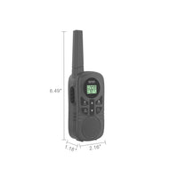 onn 23 Mile Range Walkie Talkies with Two Way Radios, LED Light and 22 FRS Channel Options, 3 Count