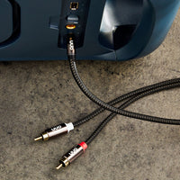 onn 6' 3.5 mm AUX to RCA Audio Cable