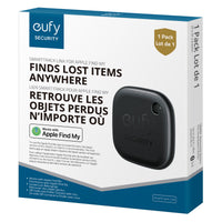 eufy SmartTrack Link, 2-Pack, iOS Only, E87B0011-4, Black, New
