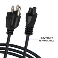 Xtreme 3 Prong 10ft Replacement Power Cable for Samsung and LG Computers, TV, New Monitors