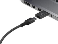 Scosche Strikeline Adapter Kit USB-C to USB-A & Type-C Converter 2-pk CAAKIT-RP Black