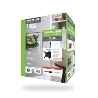 SANUS VuePoint Full-Motion TV Wall Mount for TVs 13