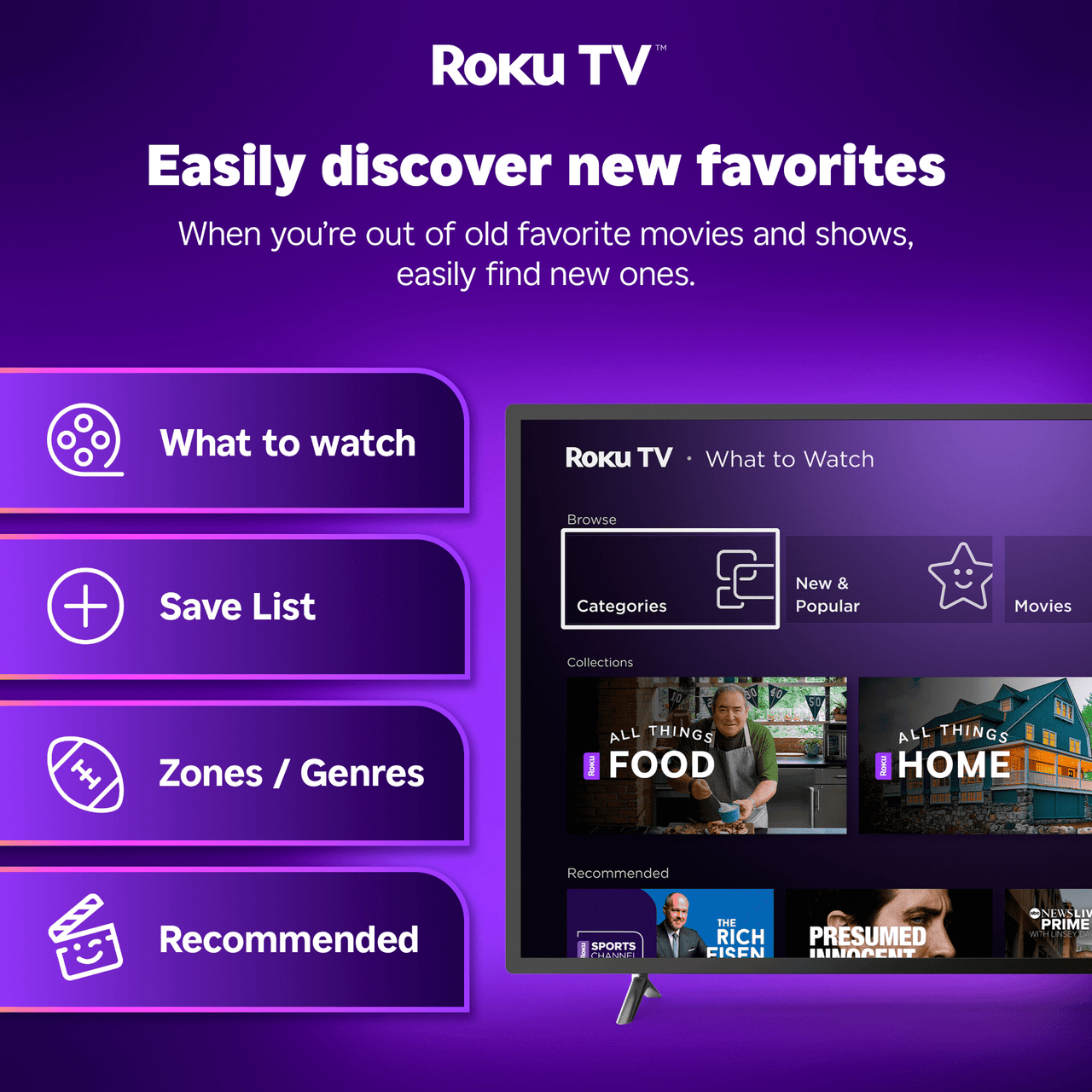 onn 75” Class 4K UHD Roku Smart Television, 100044717