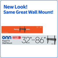 onn Fixed TV Wall Mount for 32