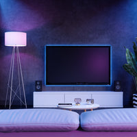 Feit Electric 32' Indoor/Covered Patio Color Changing LED Strip Light with Remote, RGB LED Plug-in