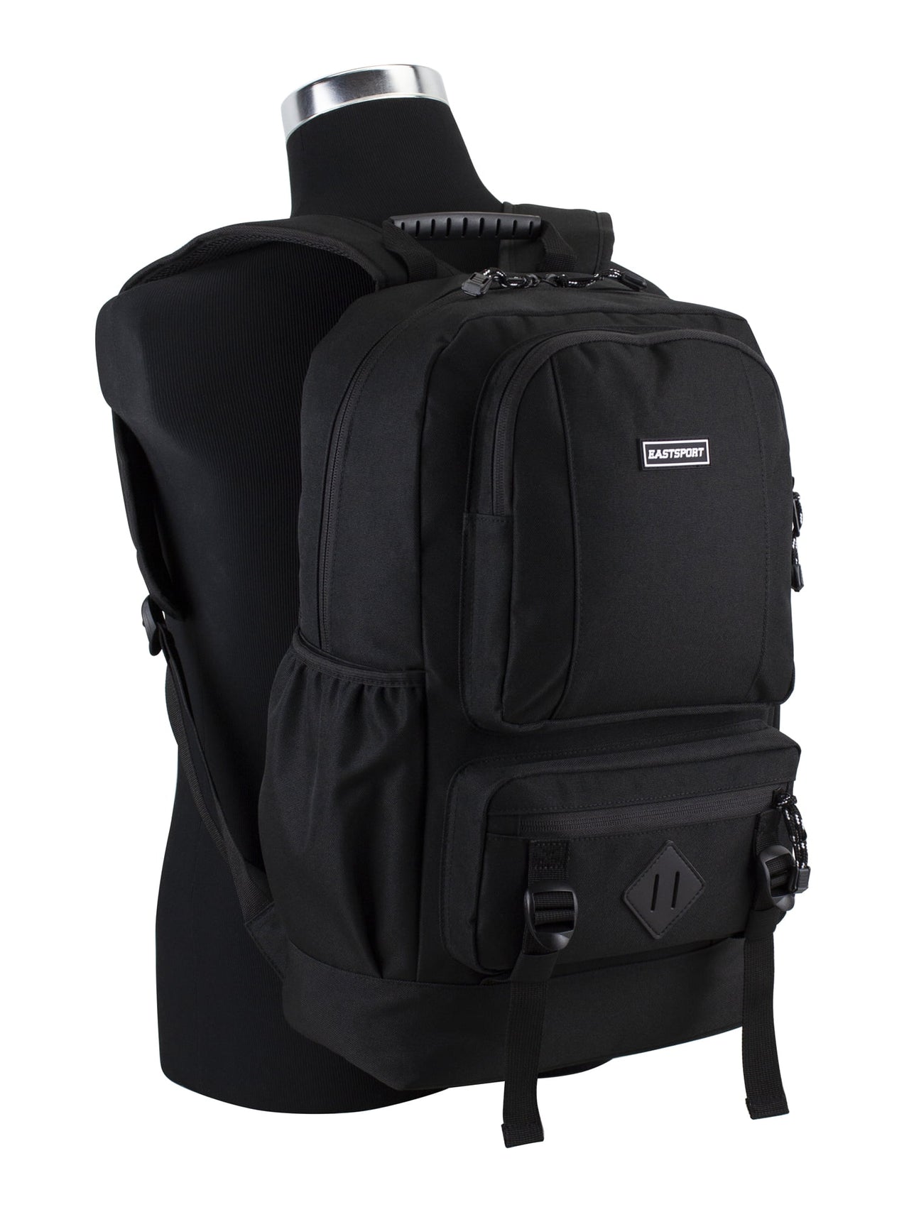 Eastsport Unisex Lexington Laptop Backpack, Black