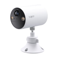 TP-Link Tapo Wireless Indoor/Outdoor 2K Security Camera, Waterproof, Rechargeable, Battery-Powered, Install Anywhere, Local or Cloud Storage - Subscription not Required, Two-Way Audio - TC82
