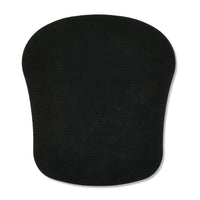 onn Mouse Pad with Memory Foam Wrist Rest Ergonomic Black