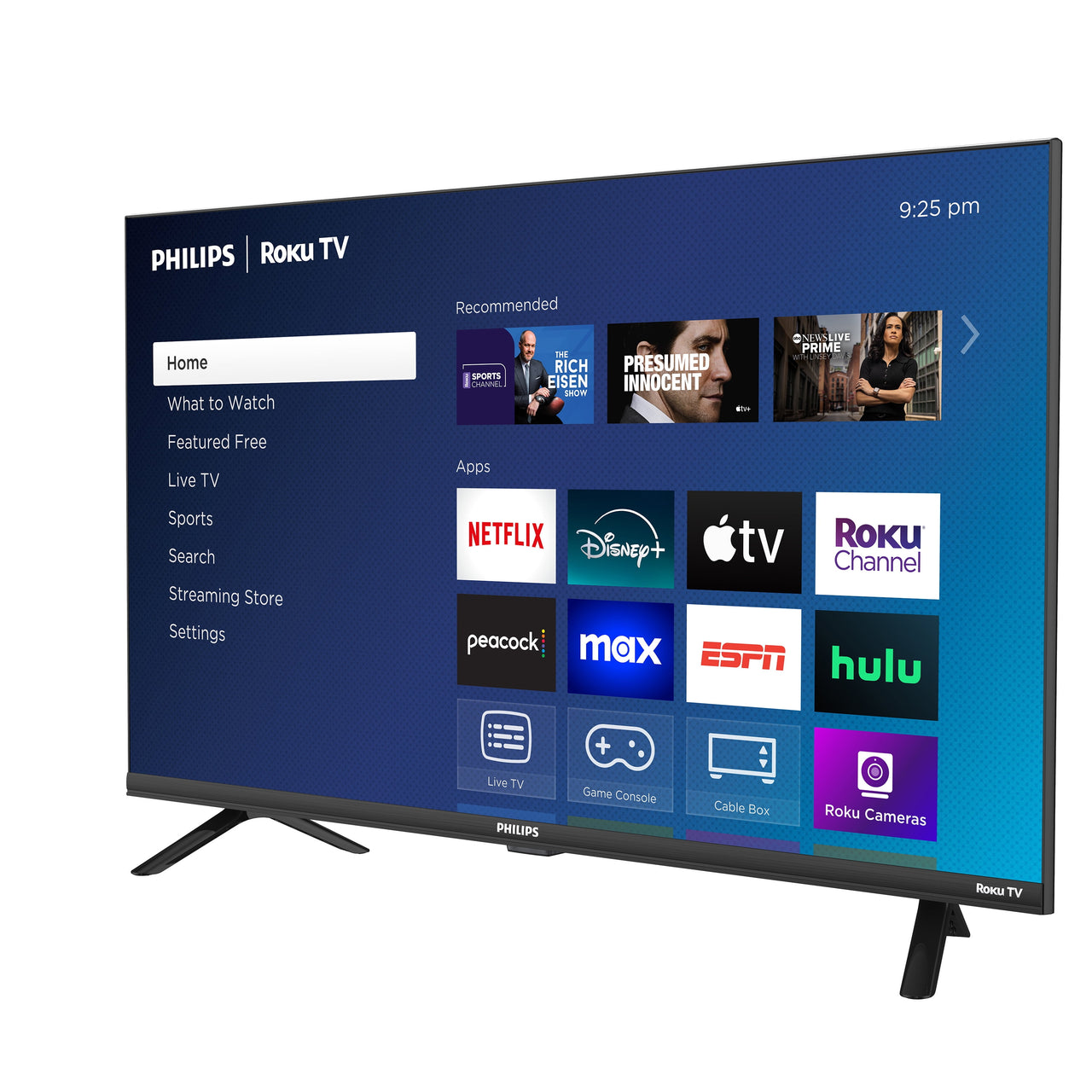 Philips 32" Class HD (720P) Smart Roku Borderless LED TV (32PFL6452/F7) (New)