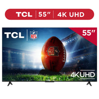 TCL 55” Class S4 (55S451) 4K UHD HDR Smart TV with Roku TV