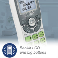 VTech CS6114 Cordless Phone with Caller ID/Call Waiting