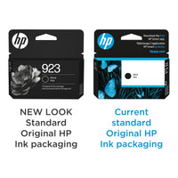 HP 923 Black Original Ink Cartridge, ~500 pages, 4K0T3LN