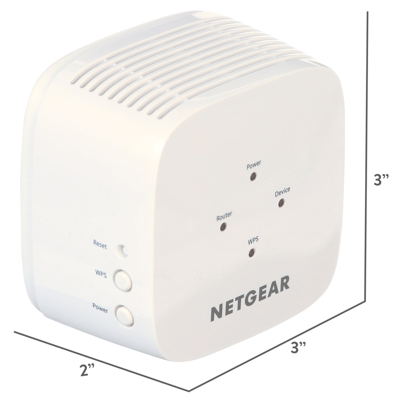 NETGEAR - AC750 WiFi Range Extender and Signal Booster, Wall-plug, 750Mbps (EX3110)