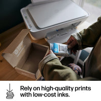 HP DeskJet 2852e Wireless All-in-One Color Inkjet Printer (White), Scanner, Copier, 3 months Free Instant Ink