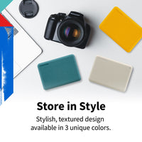 Toshiba Canvio Advance Plus Portable External Hard Drive 2TB - Honey