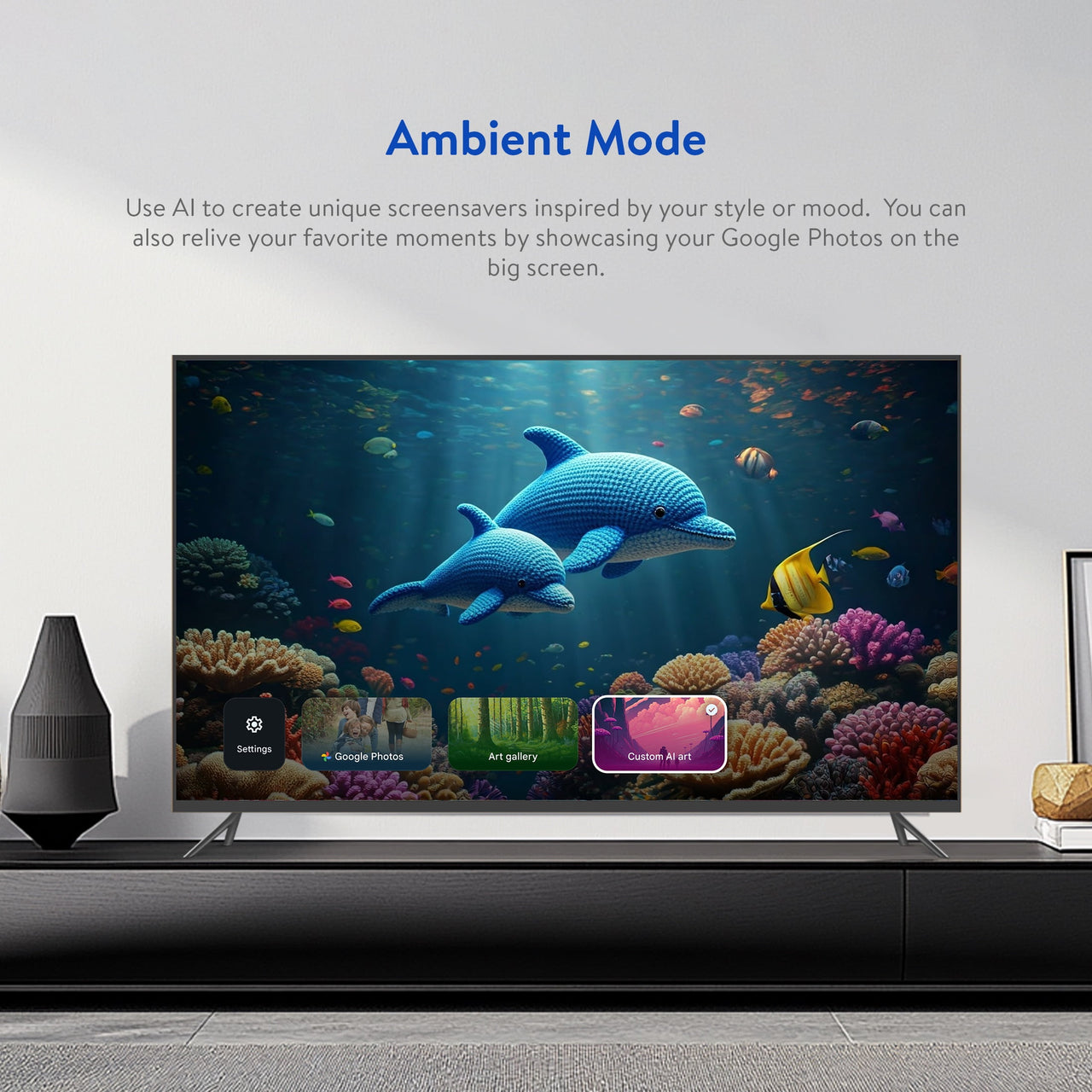 onn 4K Pro Streaming Device, Google TV with Gemini* - Ultra-fast Streaming, Stunning 4K UHD, 32GB Storage, 3GB RAM, Dolby Vision & Atmos, Find My Remote with Backlight, Ethernet Port