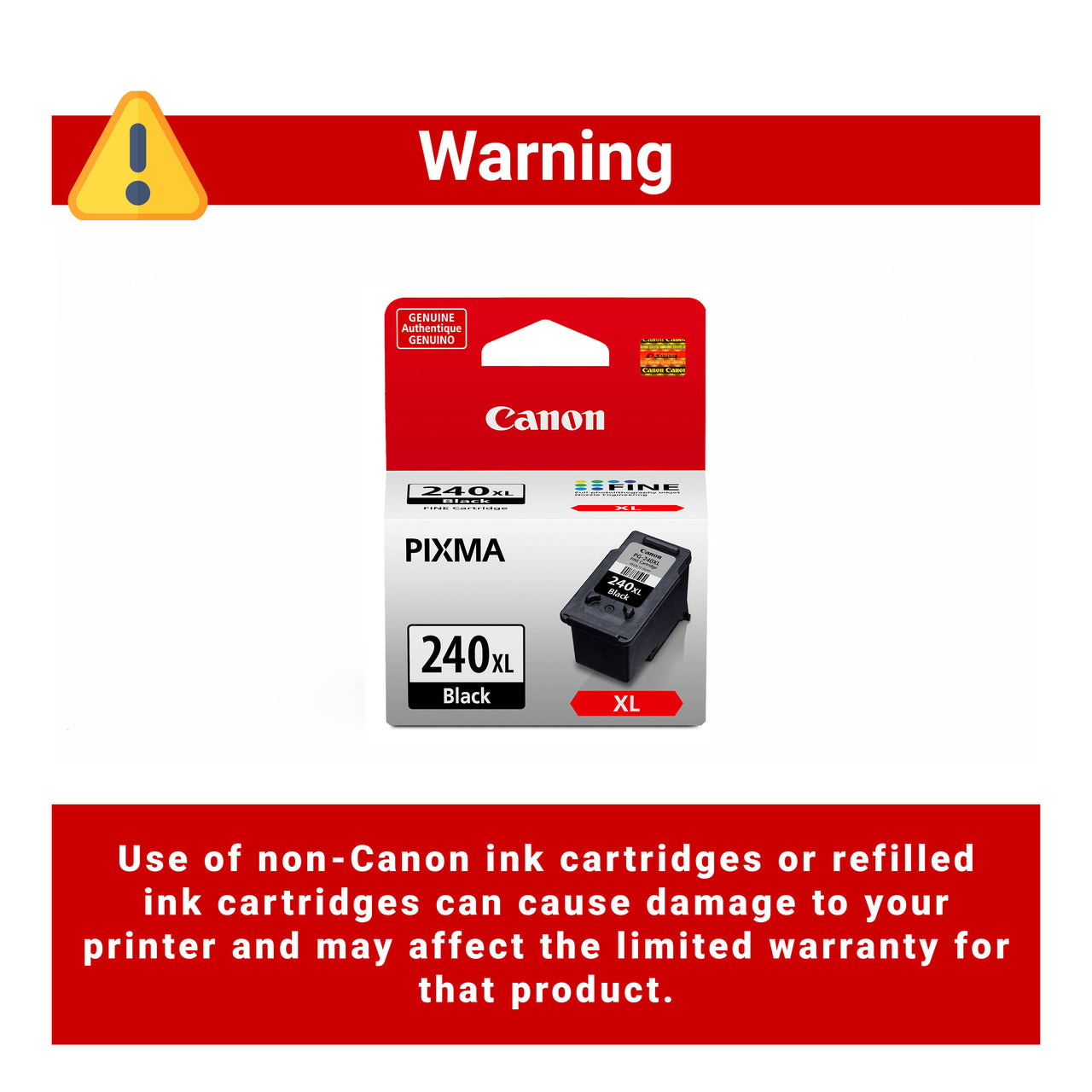 Canon PG-240XL FINE Black Ink Cartridge