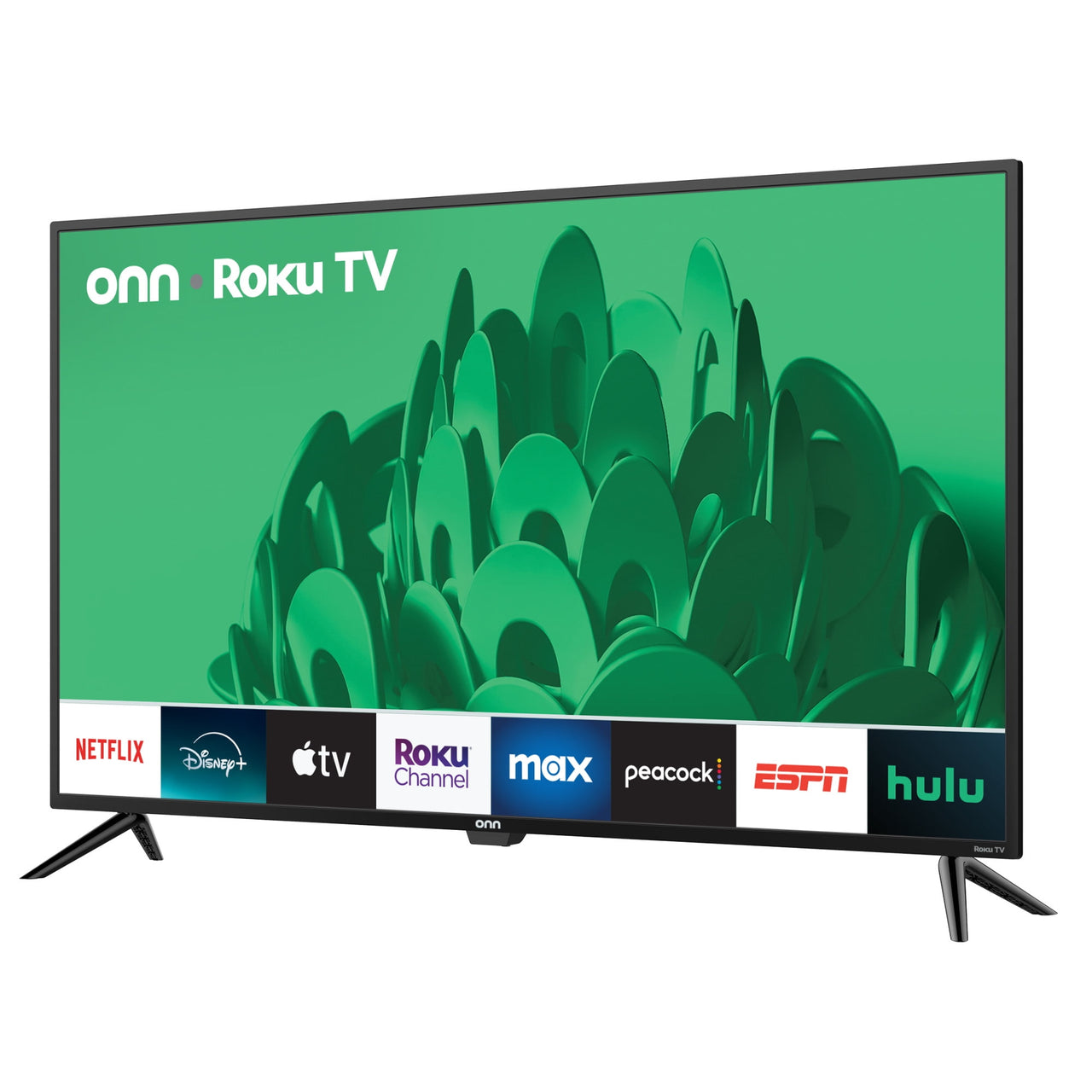 onn 43” Class 4K UHD Roku Smart Television, 100012584