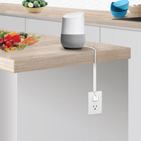 Wire Trak Micro Manager Wire Management Kit, Removable Adhesive Single Wire Cover, White