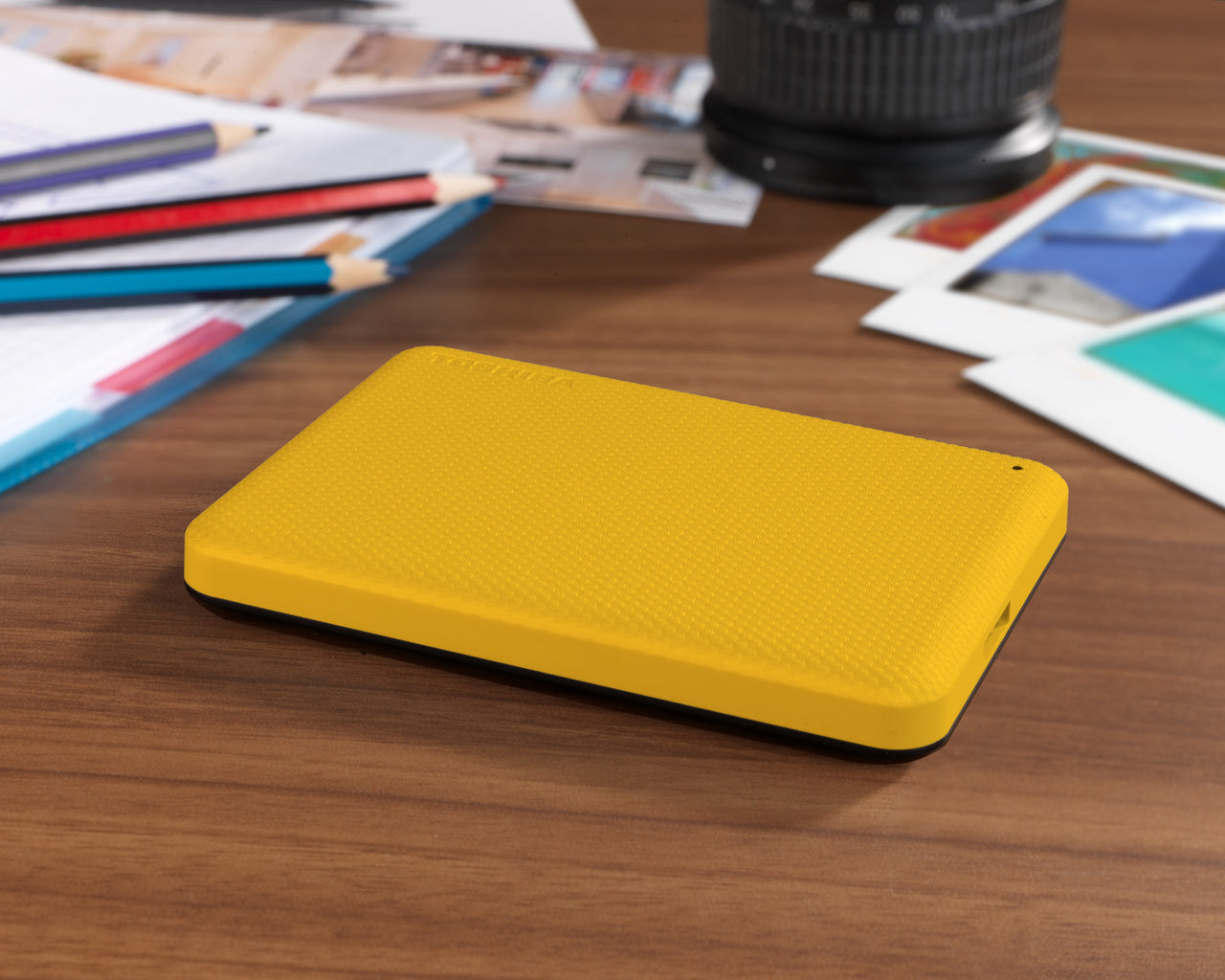 Toshiba Canvio Advance Plus Portable External Hard Drive 2TB - Honey