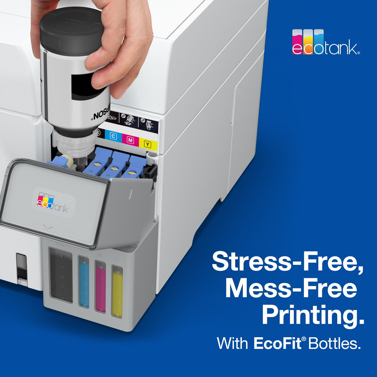 Epson 502 EcoTank Ink Ultra-high Capacity Bottle Color Combo Pack Works with ET-2750, ET-2850, ET-2980, ET-2988, ET-3750, ET-3760, ET-3850, ET-4850, and other select EcoTank models