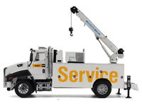 CAT Caterpillar CT660 Auto-Crane Titan 85 Truck with Miller EnPak White 