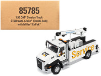CAT Caterpillar CT660 Auto-Crane Titan 85 Truck with Miller EnPak White 