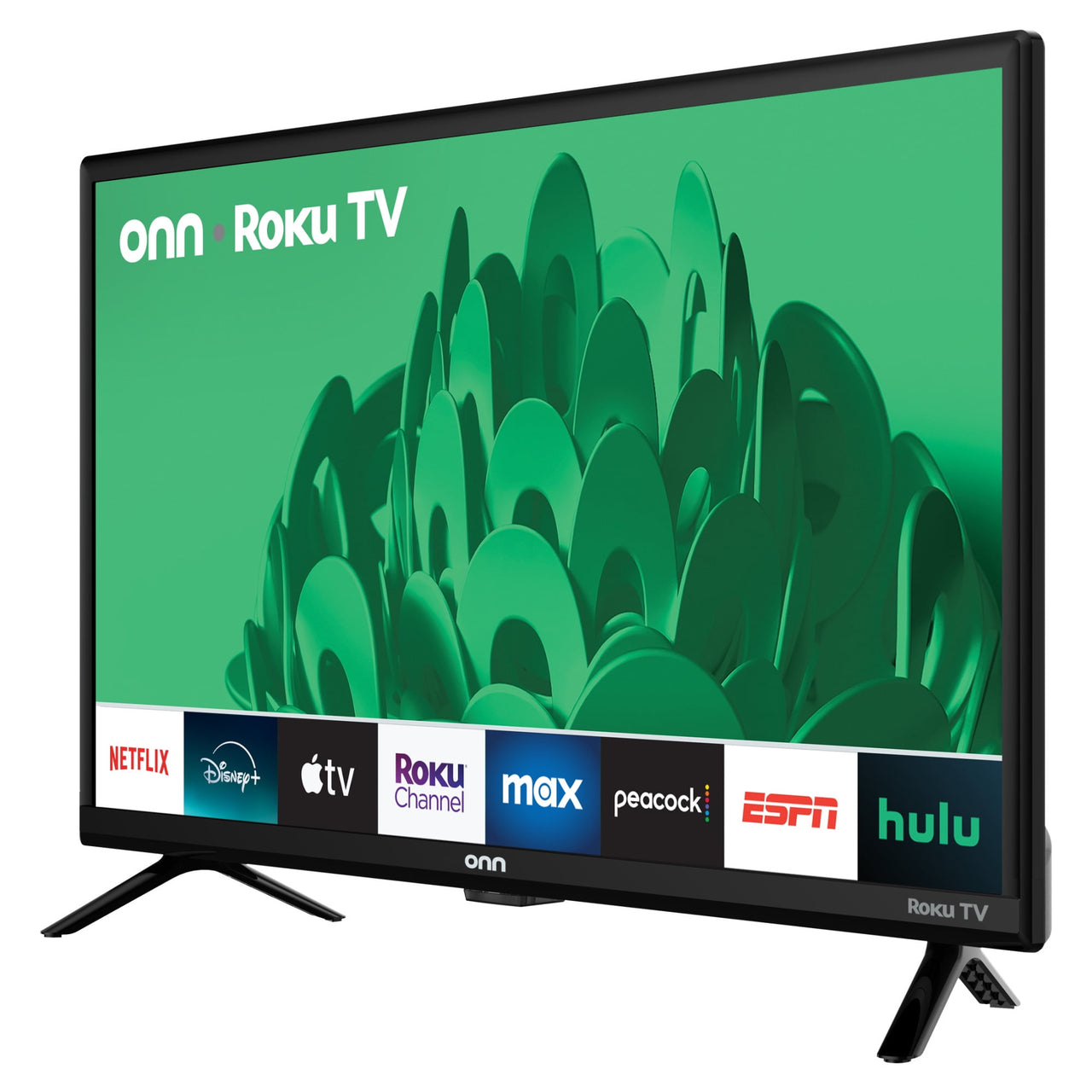 onn 24” Class 720P HD Roku Smart Television, 100012590