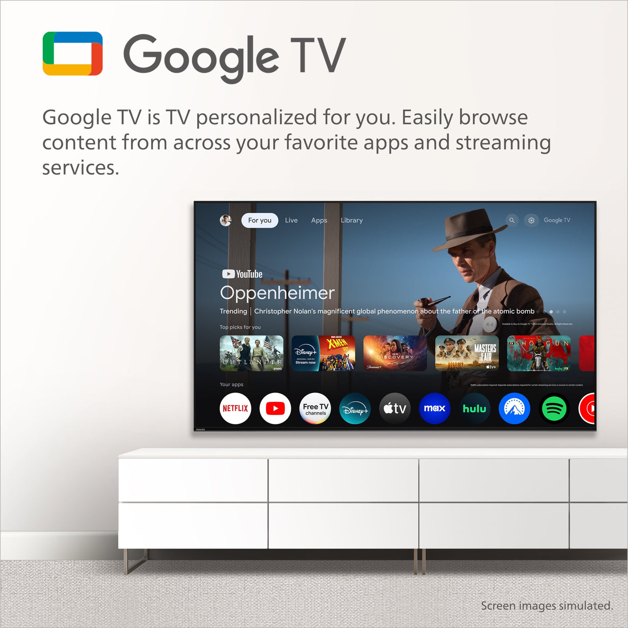 Philips 70" Class 4K Ultra HD (2160p) Google Smart LED Television (70PUL7553/F7)