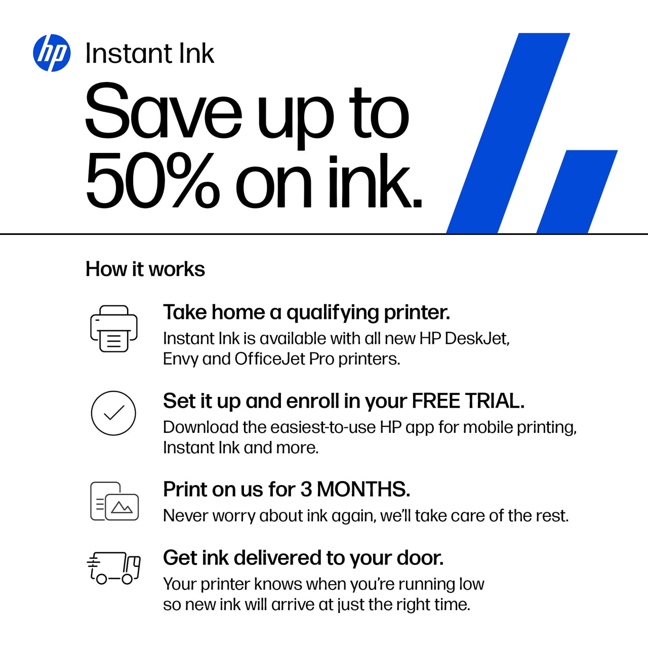 HP DeskJet 4252e Wireless All-in-One Color Inkjet Printer (White), Scanner, Copier, 3 months Free Instant Ink