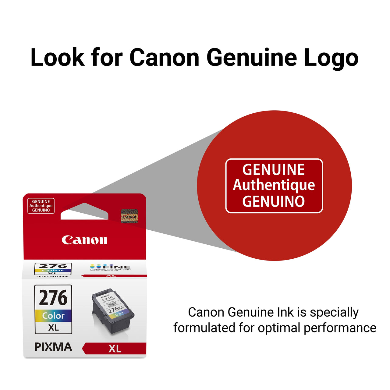 Canon CL-276 XL Color Ink Cartridge