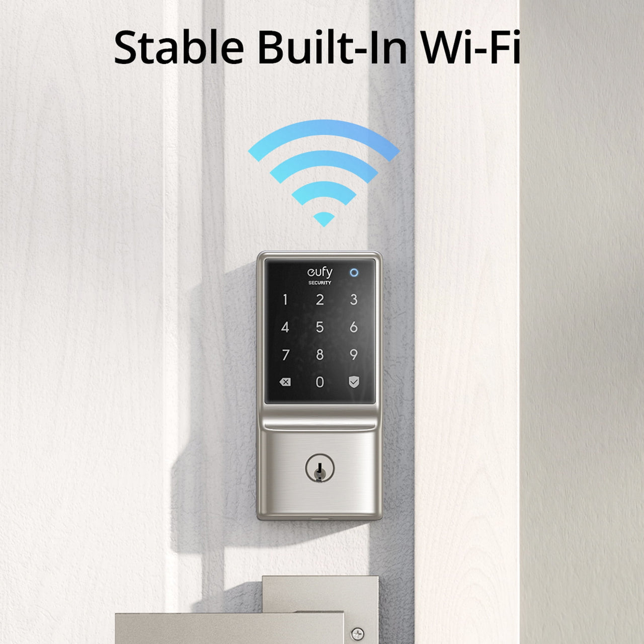 eufy Smart Lock C210 5-in-1 Keyless Entry Door Lock, Built-in Wi-Fi, No Bridge Required
