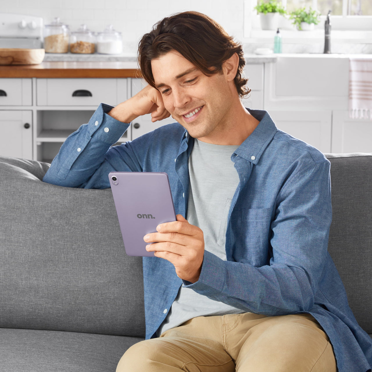 onn 8" Tablet, 32GB, (2024 Model) - Lavender