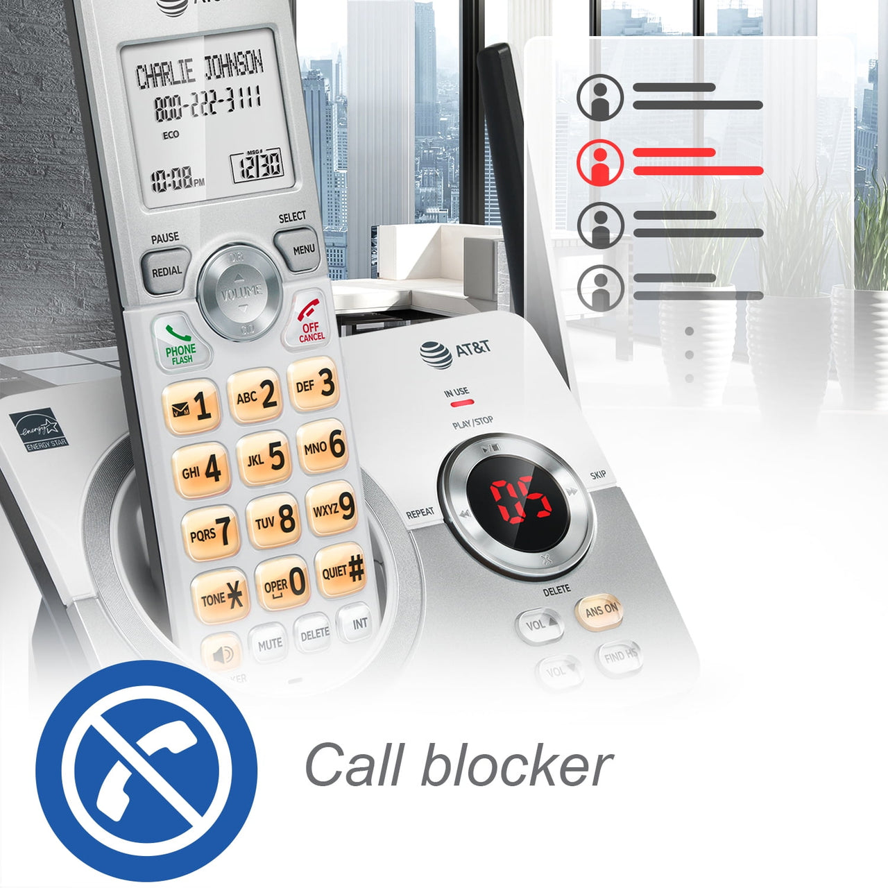 AT&T EL52219 2 Handset Answering System