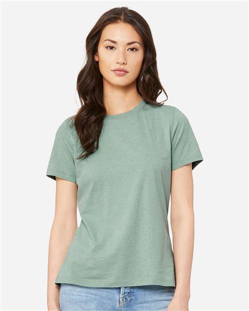 BELLA + CANVAS - Women’s Relaxed Fit Heather CVC Tee - 6400CVC