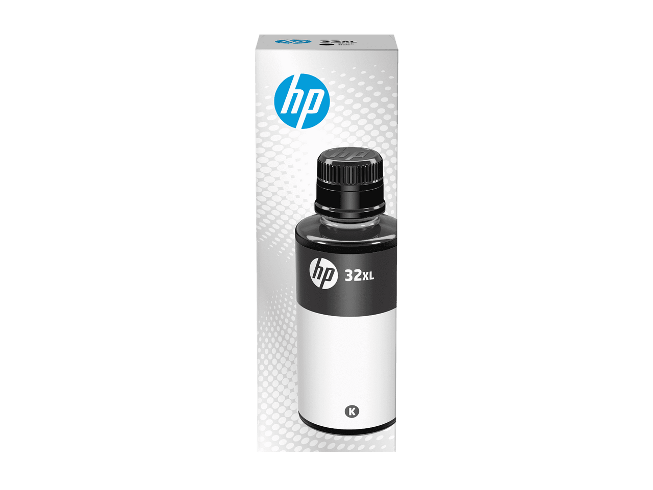 HP 32XL 135-ml Black Original Ink Bottle, ~6,000 pages, 1VV24AN