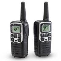 Midland  T51VP4 Two-Way Radios 2-Pk 28-mile 22-Channel, Black