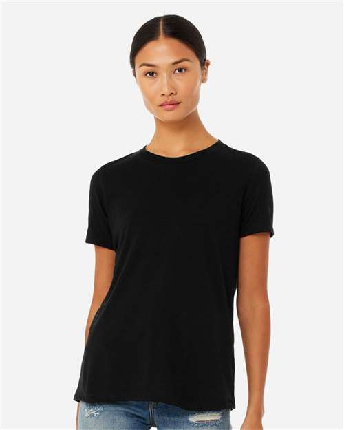 BELLA + CANVAS - Women’s Relaxed Fit Heather CVC Tee - 6400CVC