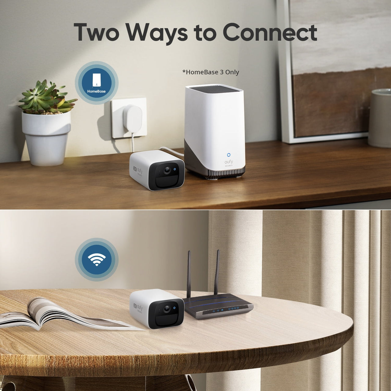 eufy SoloCam C210 (2-Pack) Wireless 2K Outdoor Camera, Local Storage and No Hidden Fees