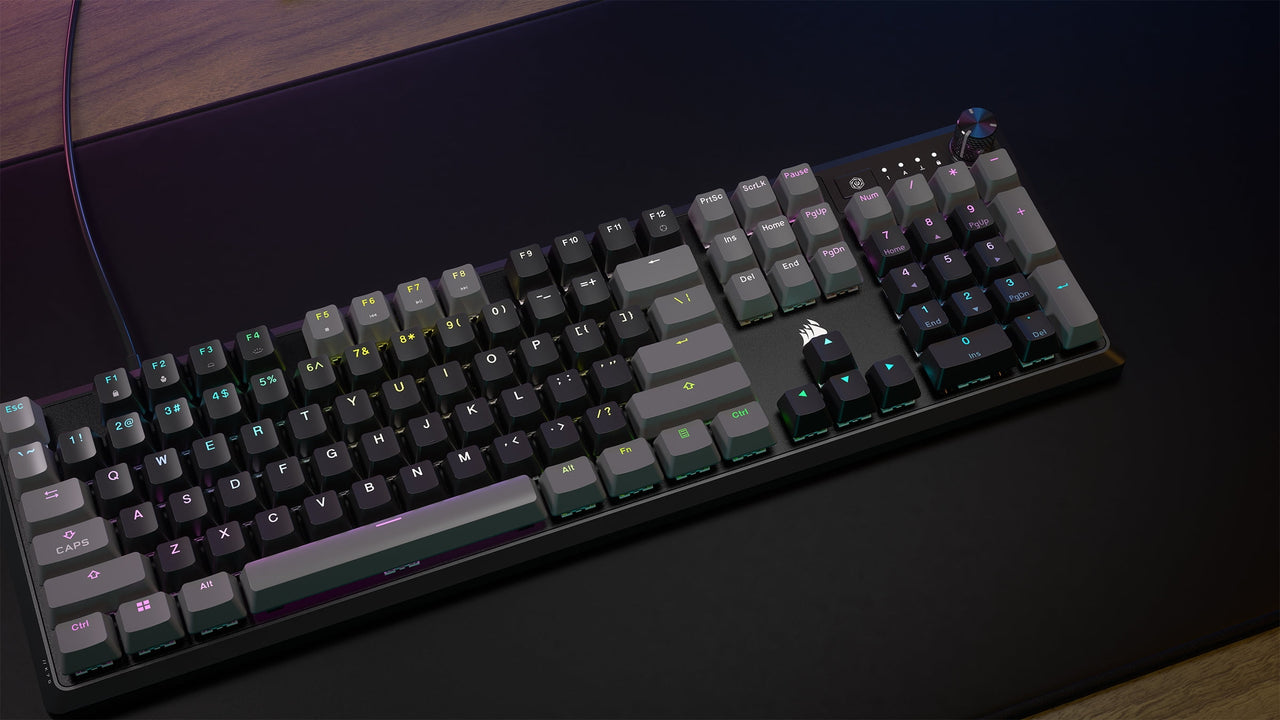 CORSAIR K70 CORE RGB USB Gaming Keyboard, Gray