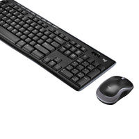 Logitech Wireless Keyboard and Mouse Combo for Windows, 2.4 GHz Wireless, 8 Multimedia and Shortcut Keys, Walmart Exclusive