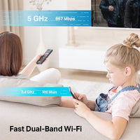 TP-Link Archer C54 | AC1200 MU-MIMO Dual-Band WiFi Router| Works with All Home Internet Providers