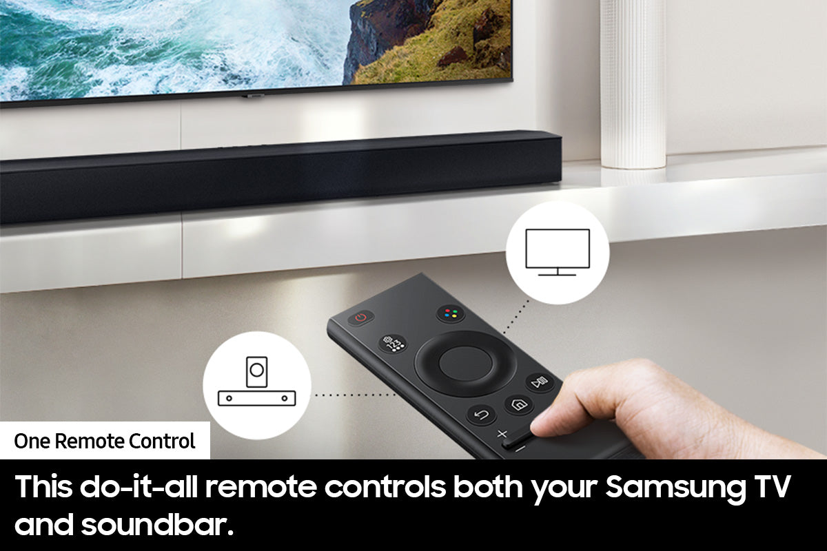 SAMSUNG B-Series 4.1.CH Soundbar & Rear Speakers with Subwoofer, Bluetooth, HW-C47M/ZA 2023