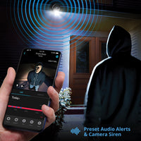 Night Owl Expandable Wi-Fi Security Hub with 64GB microSD Card and 3 Wire Free 2K Deterrence Cameras